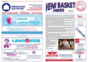 veni basket giornalino 2015 settembre  pag1 e 4